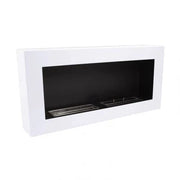 ScandiFlames Large Wall Mounted Biofireplace - White