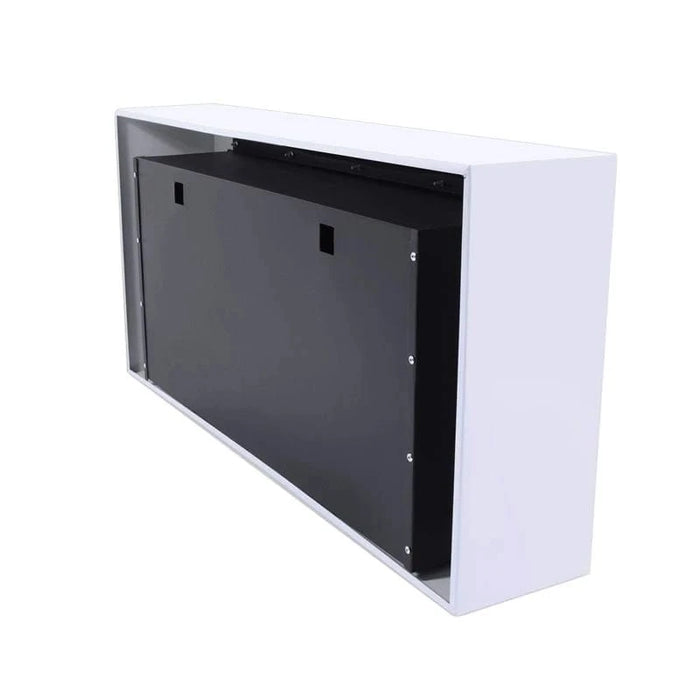 ScandiFlames Large Wall Mounted Biofireplace - White