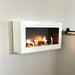 ScandiFlames Large Wall Mounted Biofireplace - White