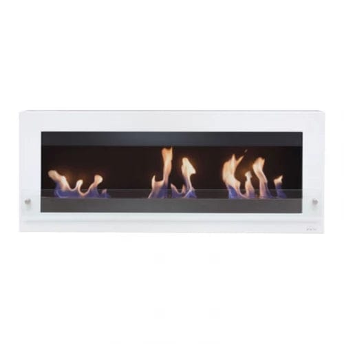 ScandiFlames Large Wall Mounted Biofireplace - White