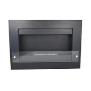 ScandiFlames Nebraska Wall Mounted Biofireplace - Black