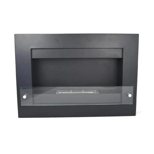 ScandiFlames Nebraska Wall Mounted Biofireplace - Black