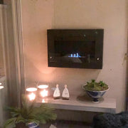 ScandiFlames Nebraska Wall Mounted Biofireplace - Black