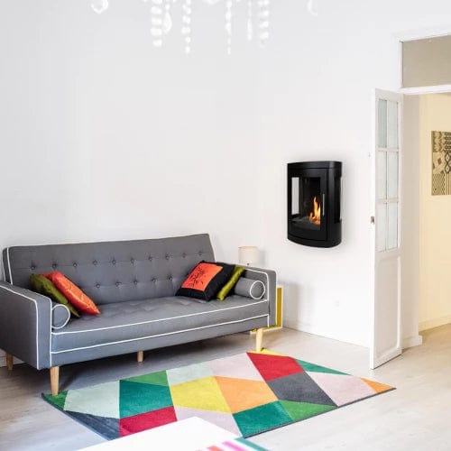 ScandiFlames Oregon - Wall Mounted Bioethanol Stove