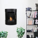 ScandiFlames Oregon - Wall Mounted Bioethanol Stove