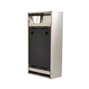 ScandiFlames Vertical Bioethanol Wall Mounted Fireplace
