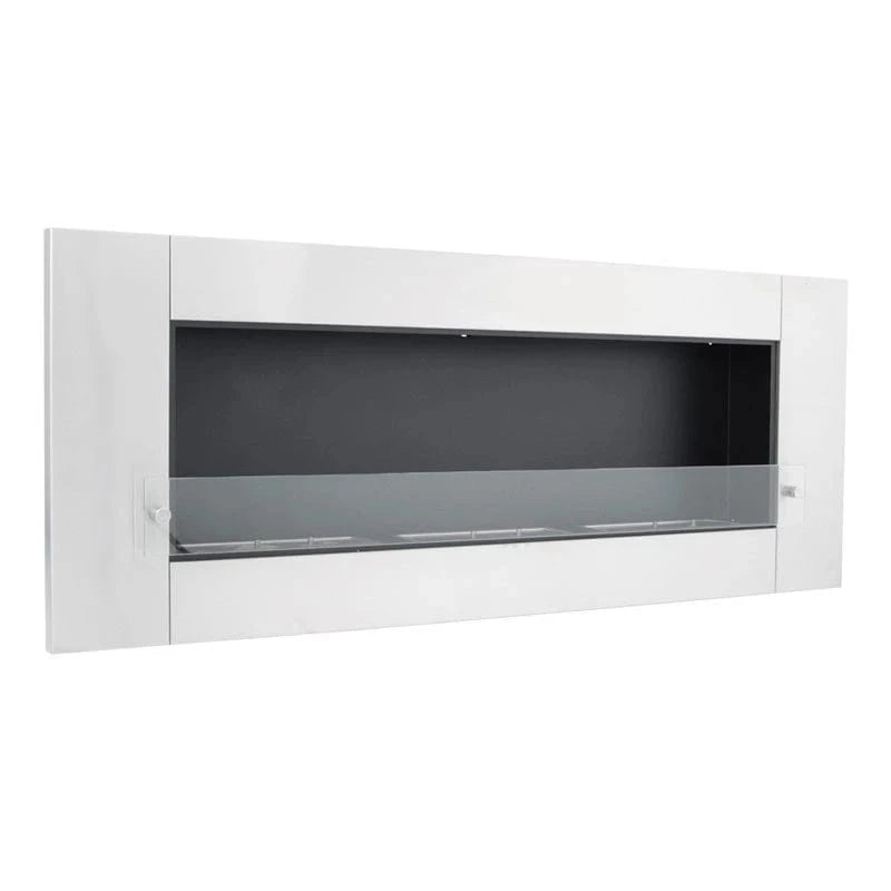 ScandiFlames XL Wall Mounted Biofireplace - Stainless Steel