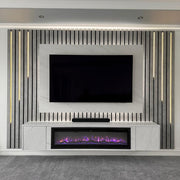 SmallBee 50" Media Wall Electric Fireplace - LUXE SUPPLIES