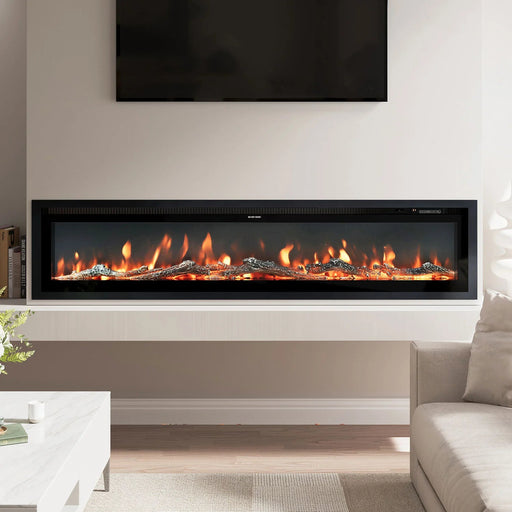 SmallBee 60" Media Wall Electric Fireplace - LUXE SUPPLIES