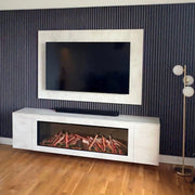 Standard Acoustic Slat Wall Panel - Black - LUXE SUPPLIES