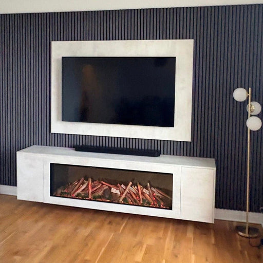 Standard Acoustic Slat Wall Panel - Black - LUXE SUPPLIES