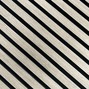 Standard Acoustic Slat Wall Panel - Grey - LUXE SUPPLIES