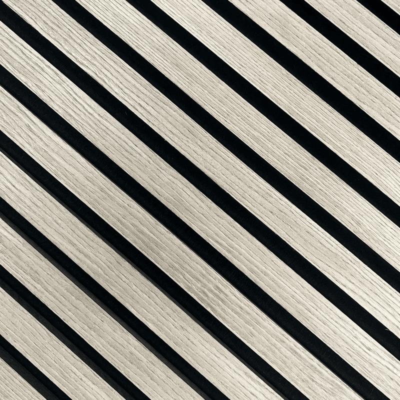 Standard Acoustic Slat Wall Panel - Grey - LUXE SUPPLIES