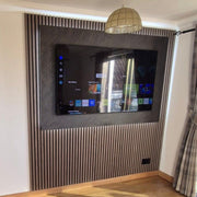TV Backboard in Cupria Slate - LUXE SUPPLIES